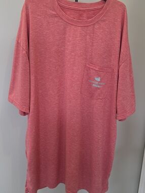 Southern Marsh Men's FieldTec Swordfish Heather Tee In Strawberry Fizz XL